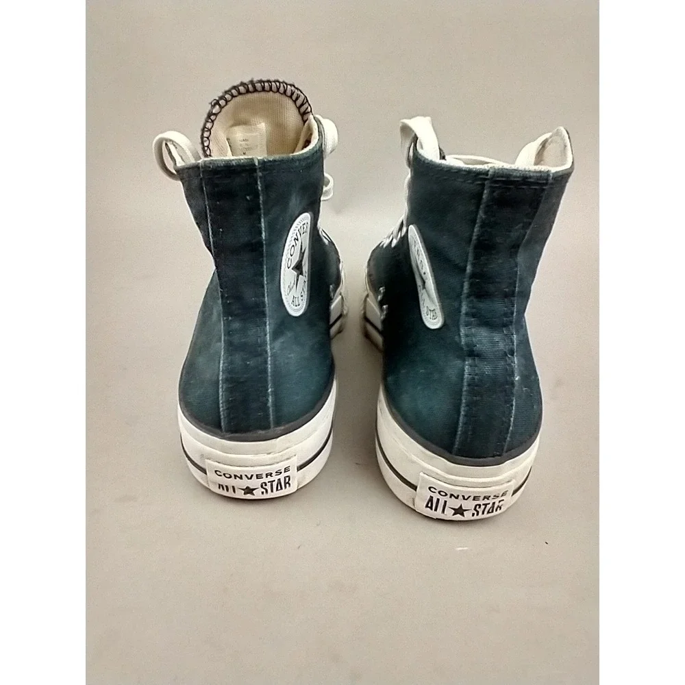 Converse Chuck Taylor All Star Platform High Top Black Sneakers Womens 8.5 - Picture 11 of 14